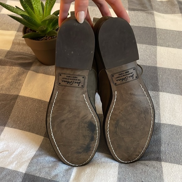 Sam Edelman Mackay Leather Combat Slouchy Combat Boots - Picture 7 of 7